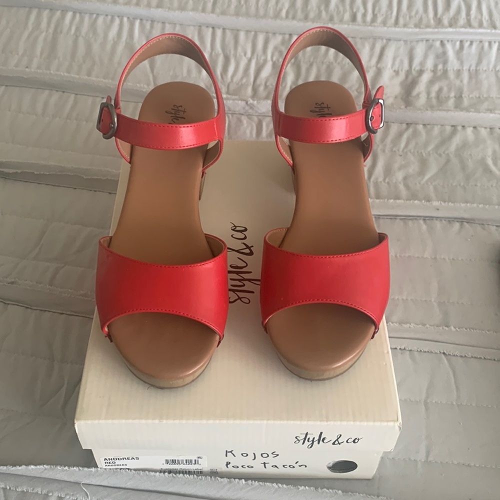 Plattform heels sandals